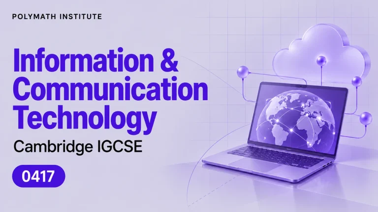 Information & Communication Technology 0417